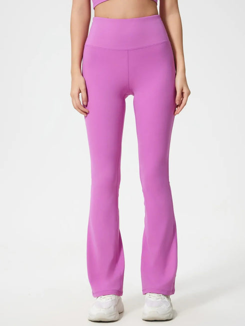 'Elle' High Waist Active Pants - Celes Fashion